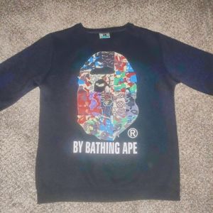 A Bathing Ape 20th Anniversary x Cut and Sewn crew